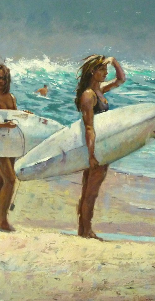 Surfers Paradise by Martin J Leighton