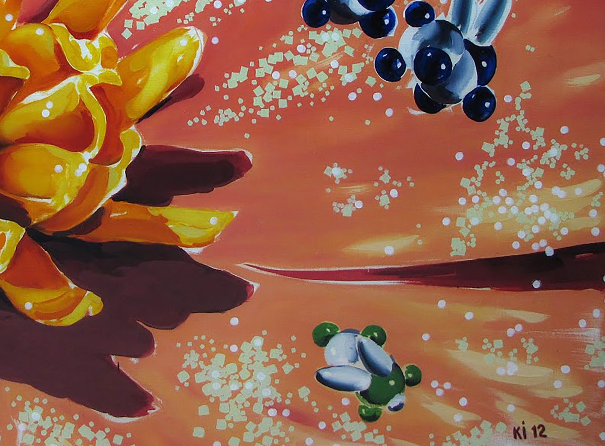 Urban And Pop Botanical Giclee Print By Igor Konovalov, 28 X 20, Flora, Original Artwork