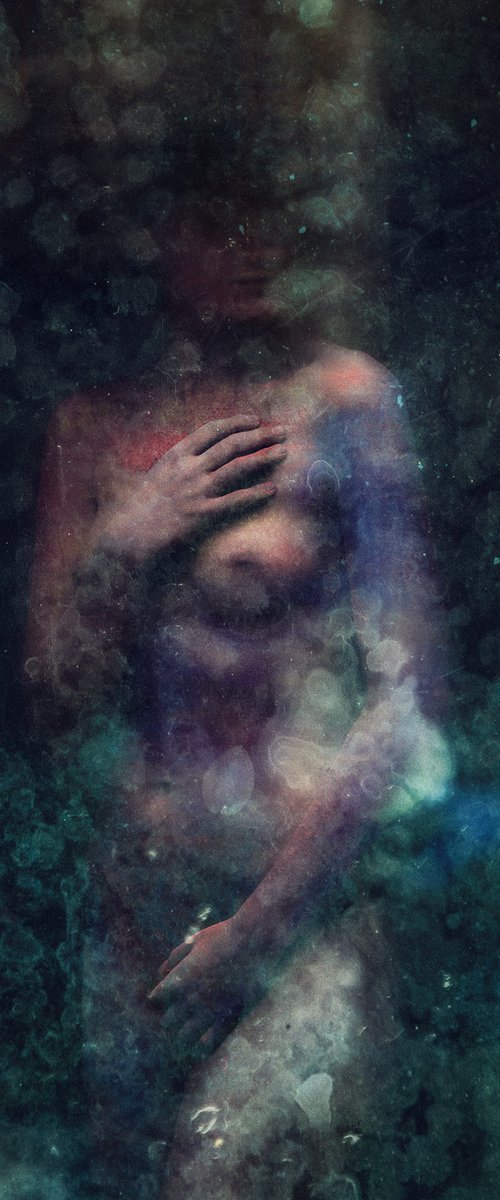 Obscured Nude by Peter Zelei