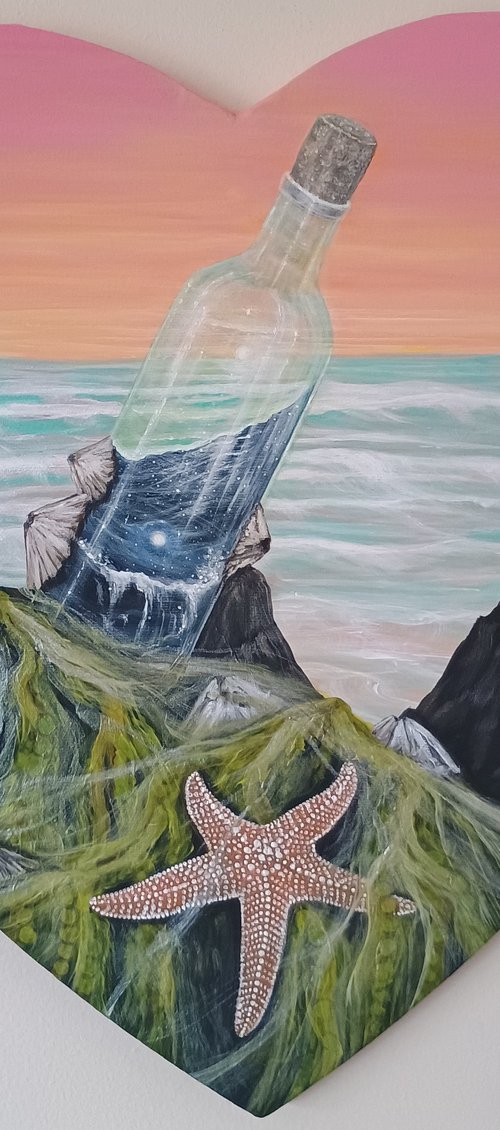 Message in a bottle by Zoe Adams