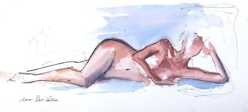 Nude Lines XXIII by Aimee Del Valle