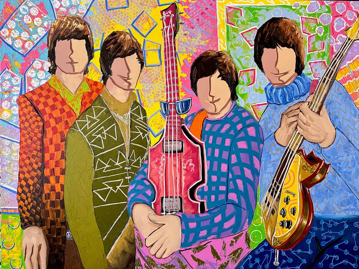 The Beatles by Elena Adele Dmitrenko