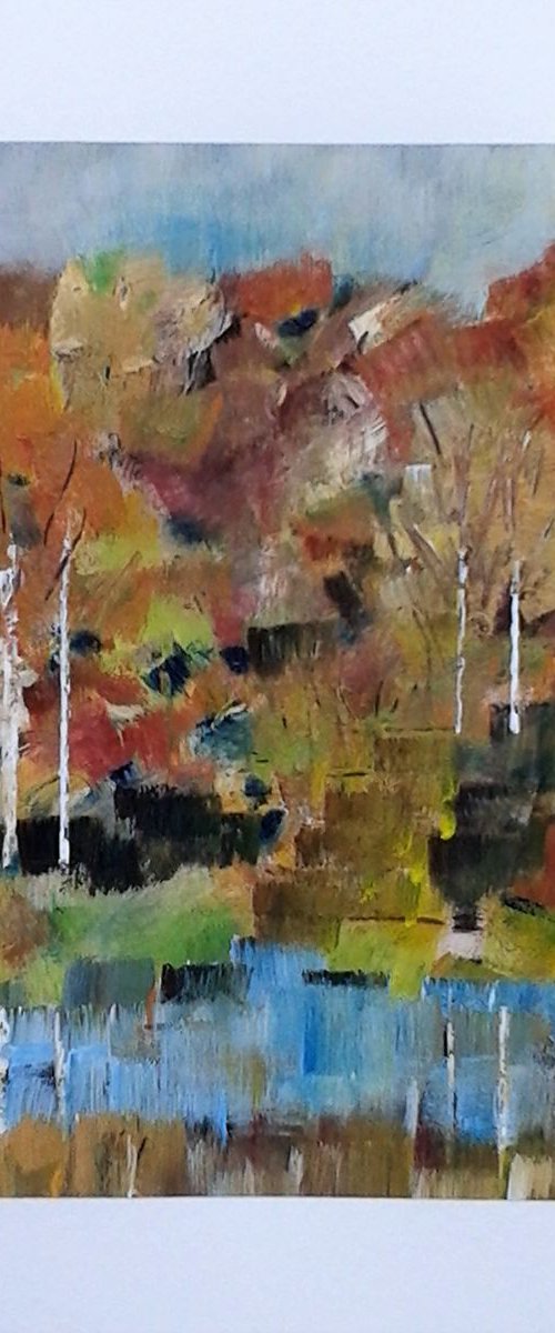Autumn Reflections II by Jan Rippingham