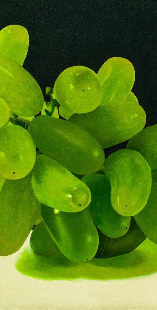 Jeff Koons Grapes by Dietrich Moravec