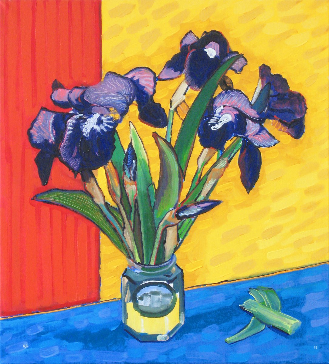 Irises (1) by Richard Gibson