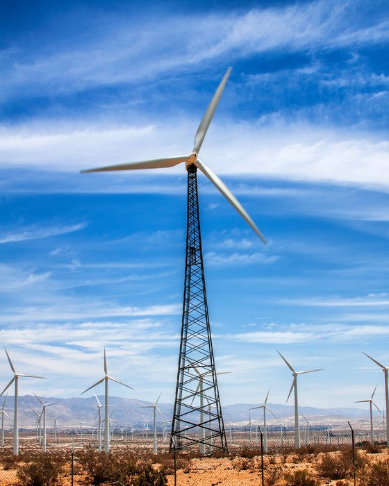 TURBINE BLUE Palm Springs