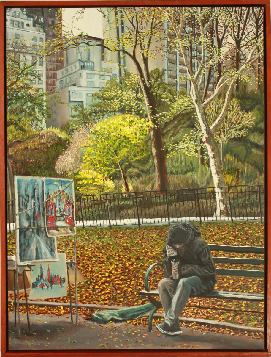 Expressive Oil Painting , Art Major By Michael E. Voss, 39 X 51, Artwork For Sale On Artfinder