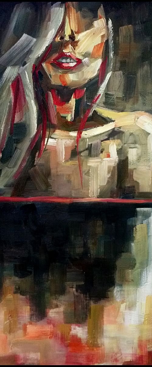 "Self-portrait II" by Karolina Masiewicz Zawisza