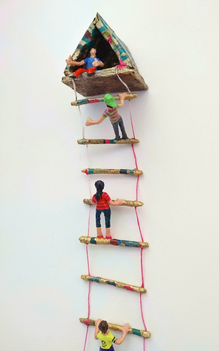 Ladder to the tree house III by Shweta Mahajan