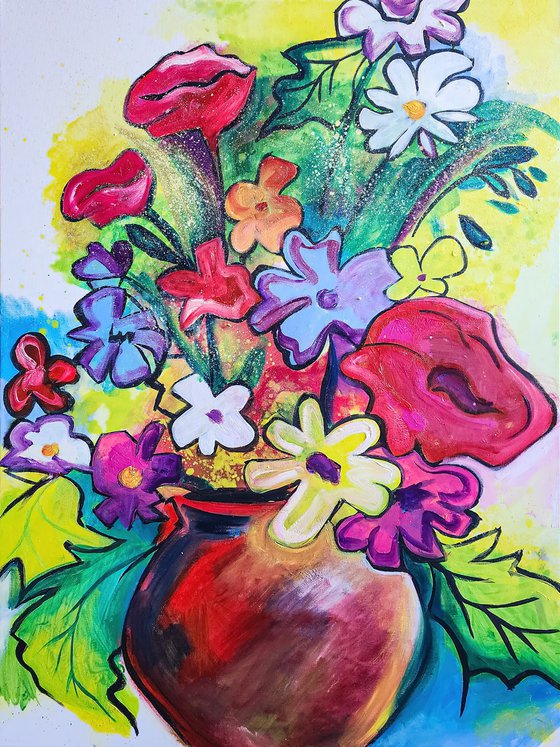 Bright Wildflowers