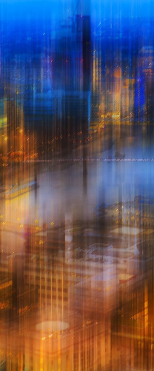 Abstract London: Over The Thames by Graham Briggs