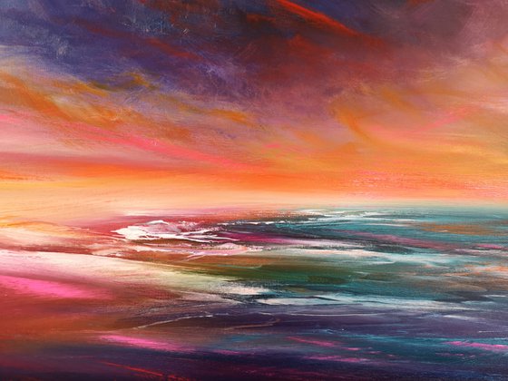 Discovery - seascape, emotional, panoramic