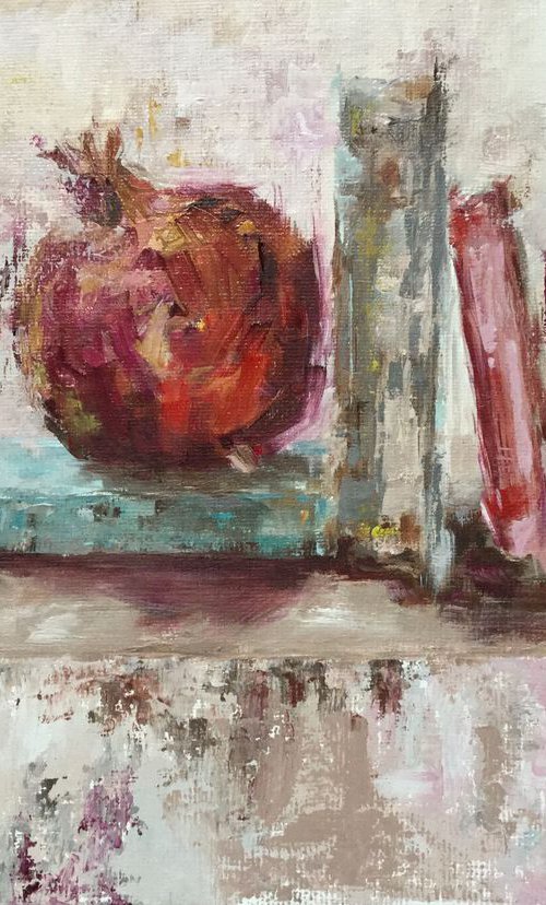 Poetry with Pomegranate and Plum by Rebecca Pells