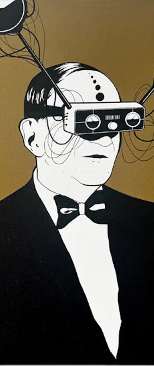 Hugo Gernsback by Laser 3.14