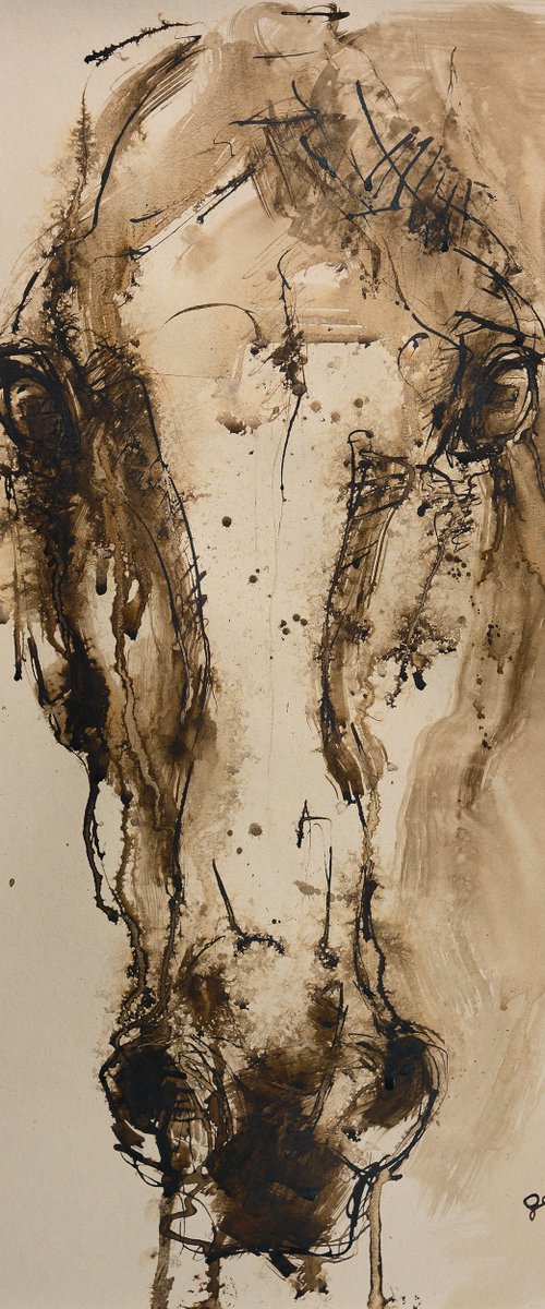 Face to Face 5a by Benedicte Gele