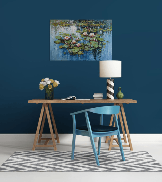 White Water Lilies