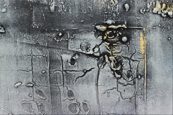 Unspoken Words  - Abstract Art - Acrylic Painting - Canvas Art - Framed Painting - Abstract Painting - Industrial Art