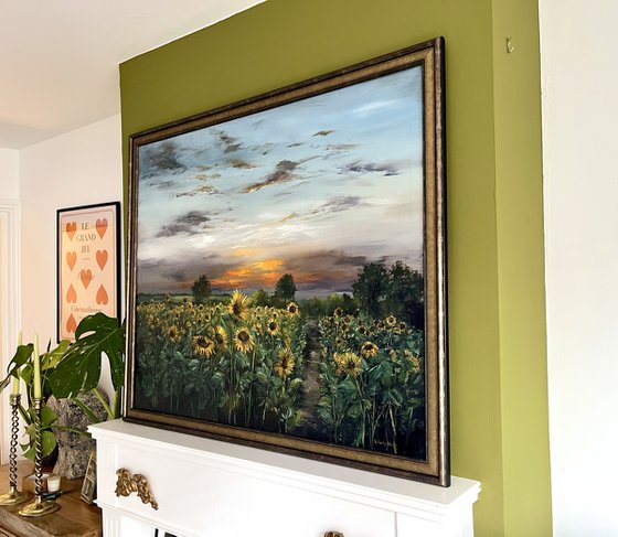 Path to Sunflowers