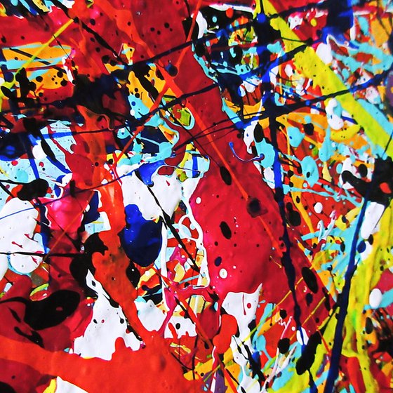 FULL OF LIFE, Pollock style