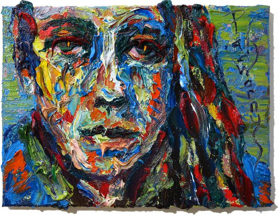 Original Oil Painting Portrait