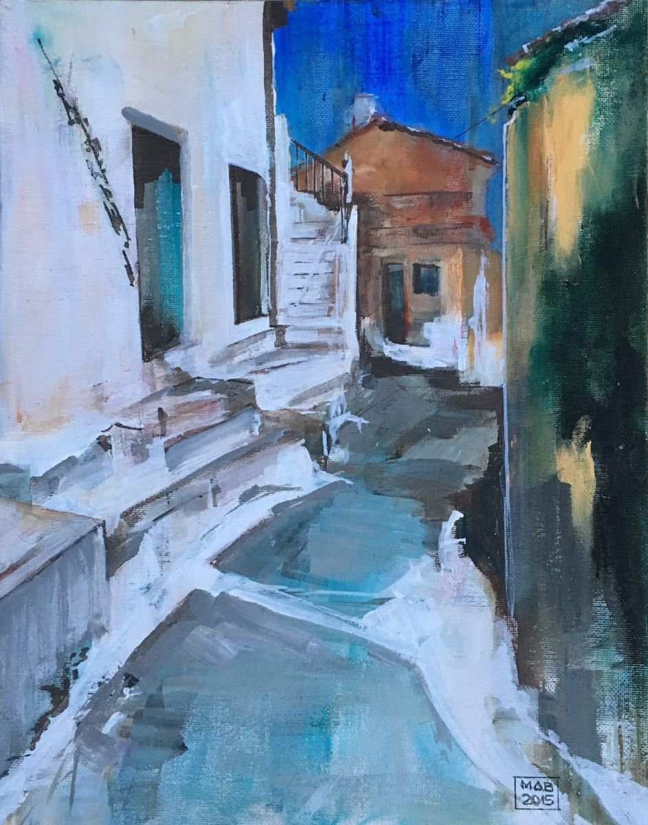 Greek Street by Monique Fischer