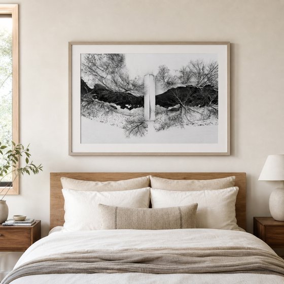 Gates Farm Bridge, Vermont, 61 x 41