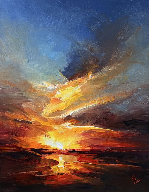Impressions of the sunset 2 by Ivan  Grozdanovski