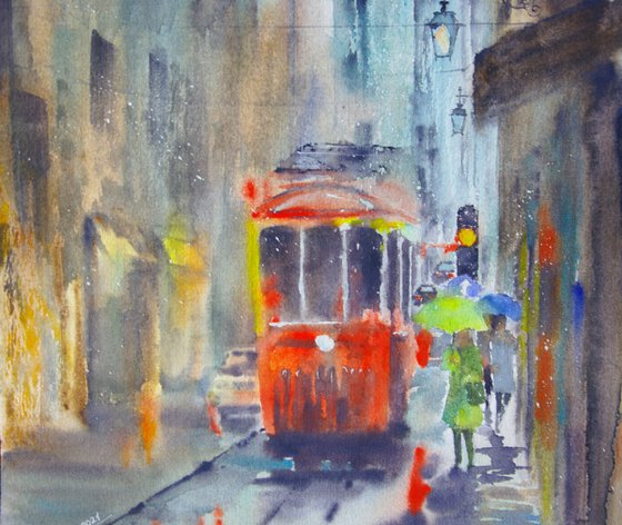 Lisbon tram