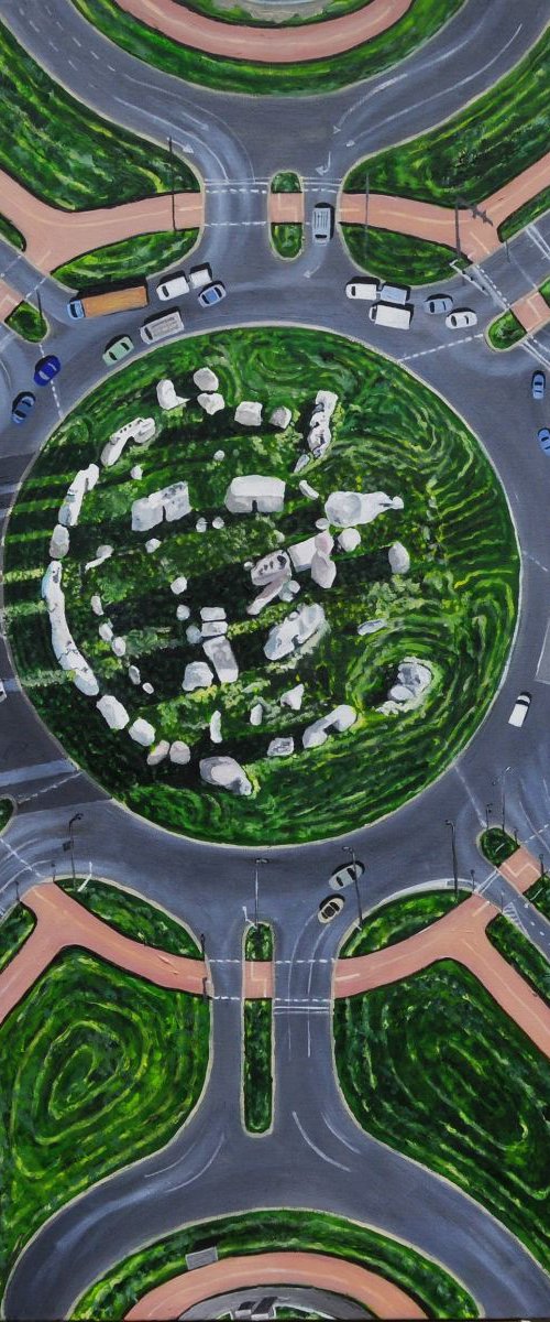 StonehengeTraffic Circle by Ken Vrana