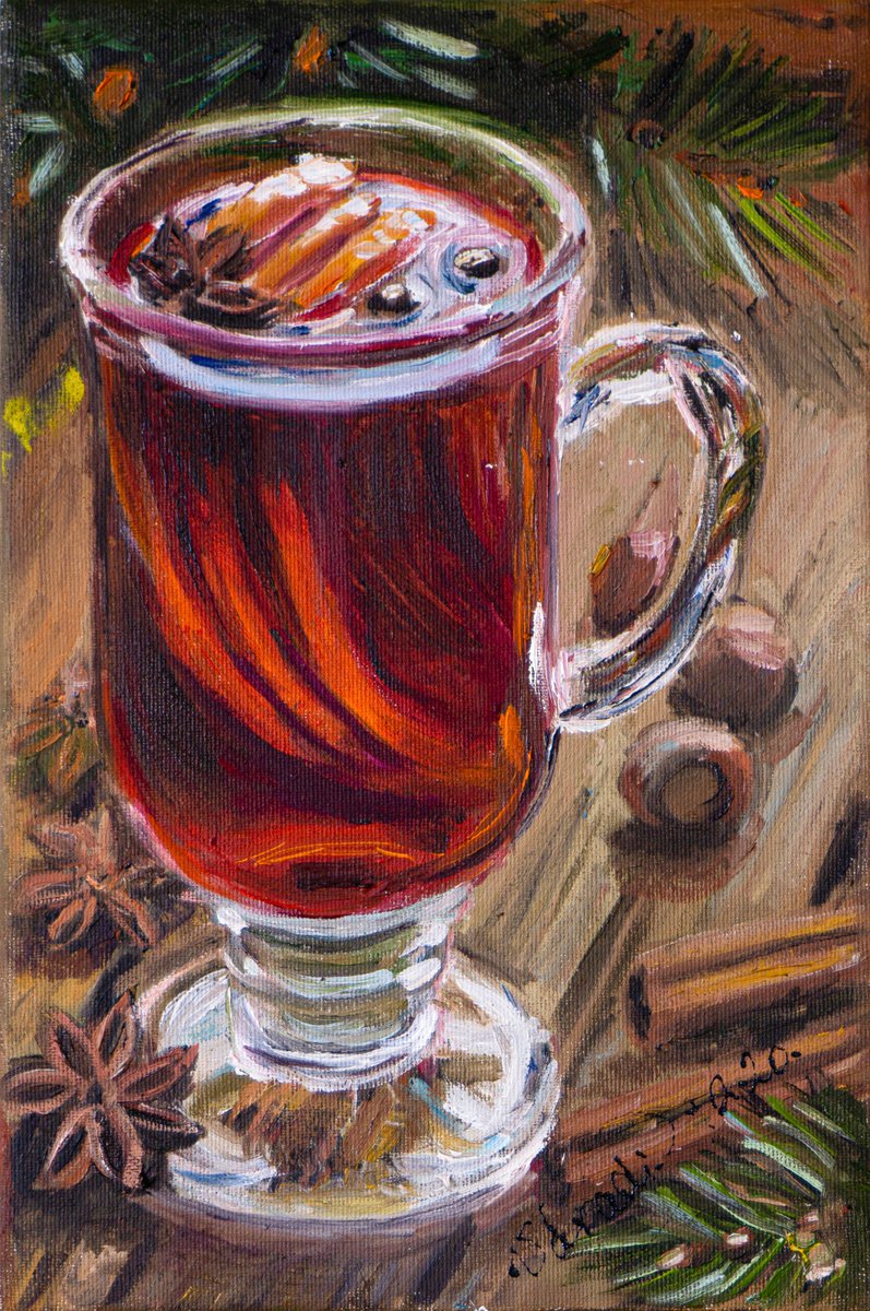 Mulled Wine for Christmas by Catherine Varadi