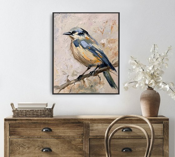 Quiet Observer. The Eurasian Nuthatch.