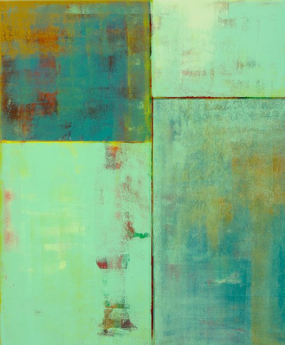 Turquoise Tiles Landscape