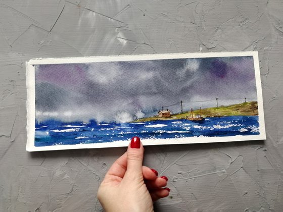 Coastal painting