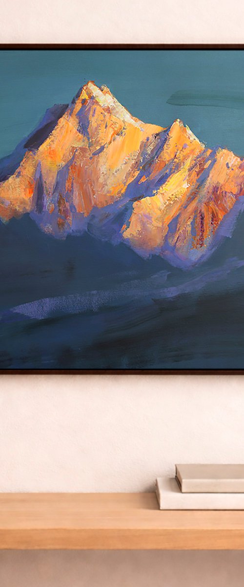 Sunlit Summit by Tetiana Shendryk