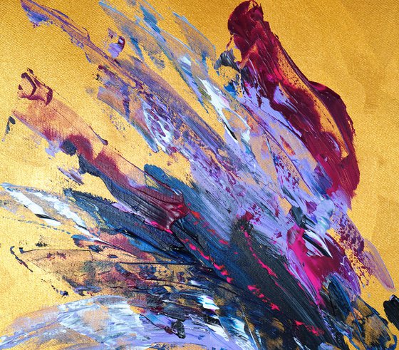 Gold Abstraction C 1