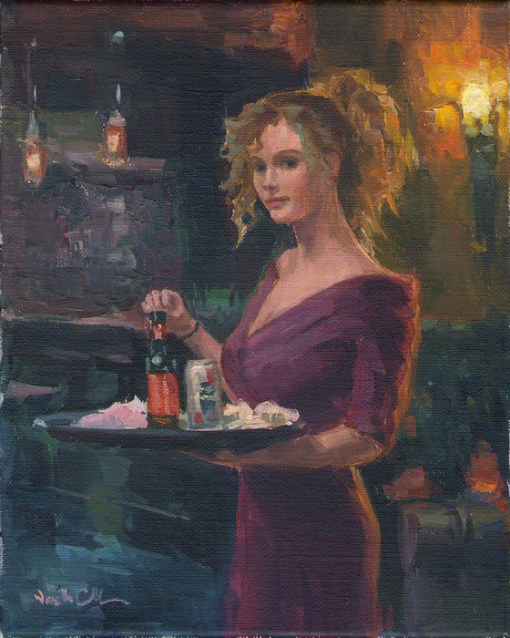 Pub, waitress