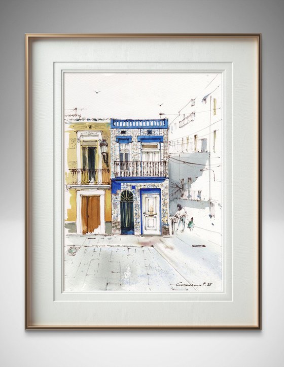 Valencia's Sunlit Pai(Diptych)