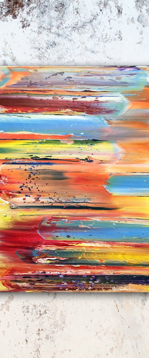 "Are You With Me?" - Original PMS Oil Painting On Canvas - 16 x 20 inches by Preston M. Smith (PMS)