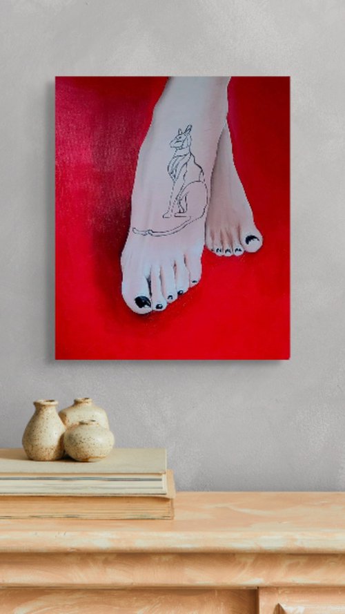 La Chatte - Pop Art - House Decor by Kharl Louis-Jean
