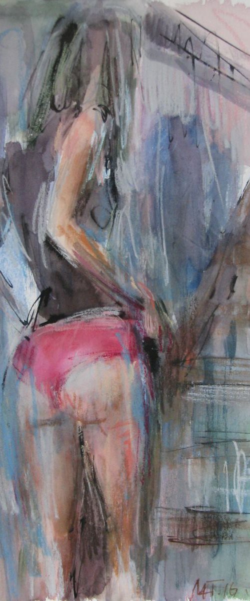 Upstairs by Nelina Trubach-Moshnikova
