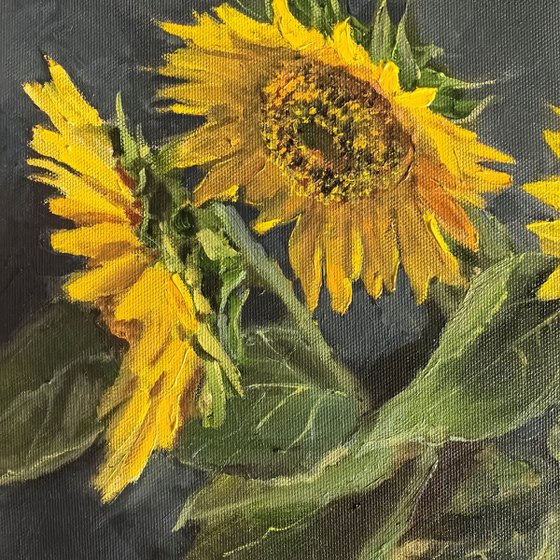 Sunflowers bouquet