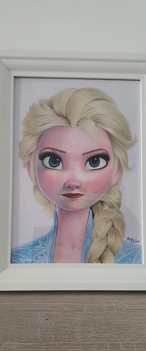 Elsa from Frozen 2 by Asif Rasheed