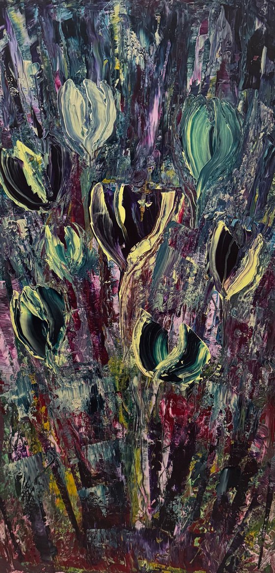 Midnight Tulips