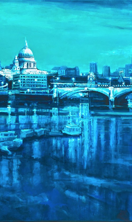 LONDON BLUES ST PAUL'S TO THE GHERKIN by Patricia Clements