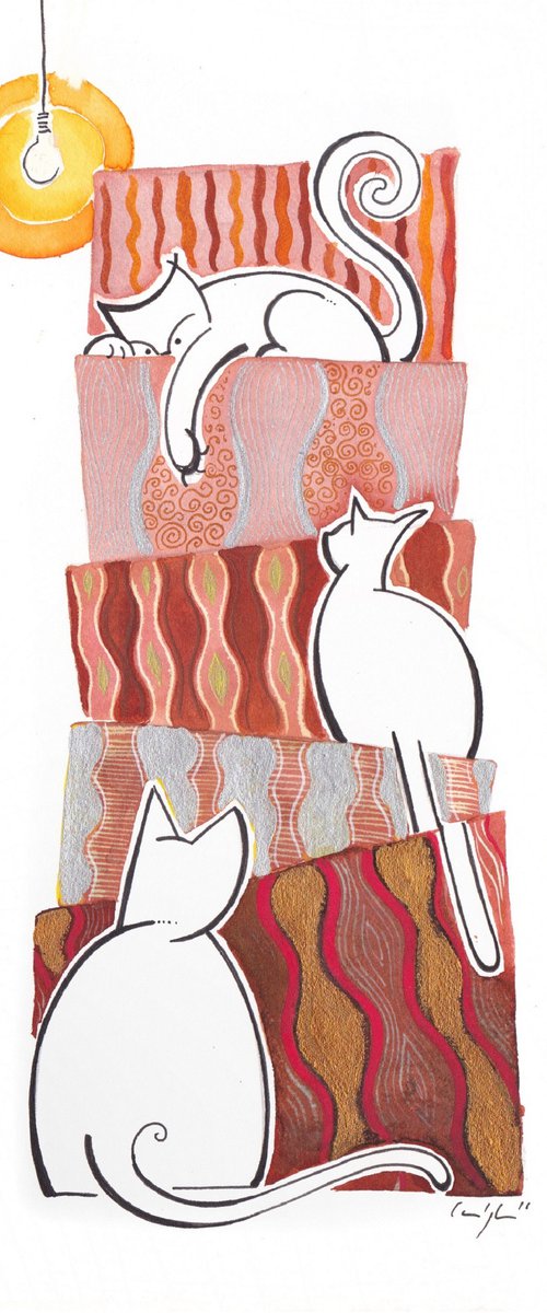 I Gatti di Klimt by Martin Cambriglia