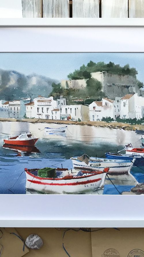 City bay by Eugenia Gorbacheva