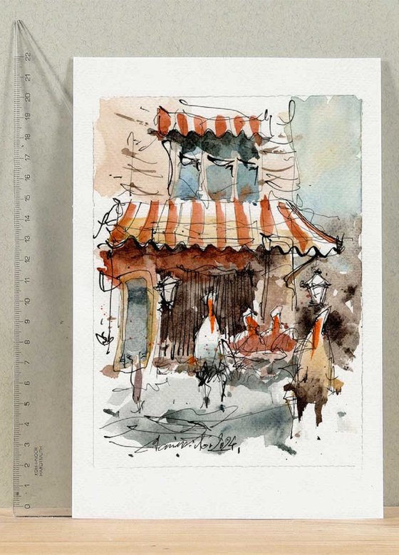 Paris Aquarelle Art