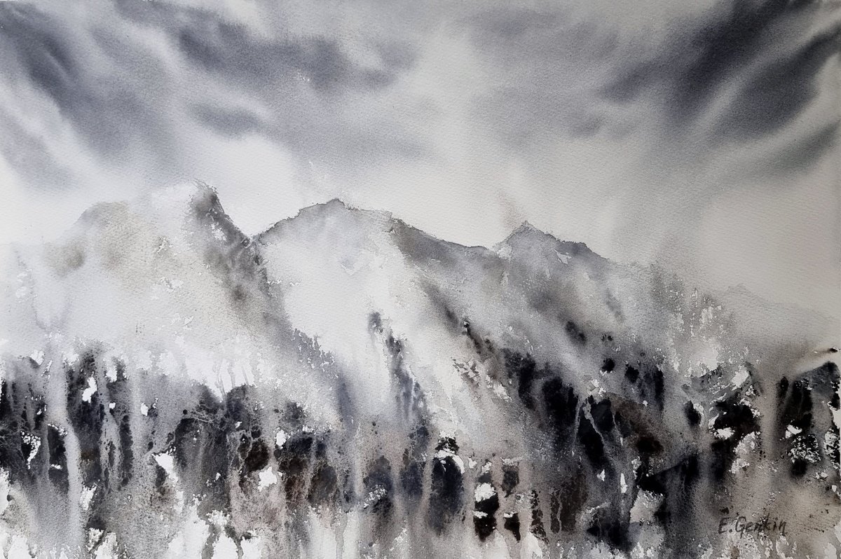 Brutal Mountains by Elena Genkin