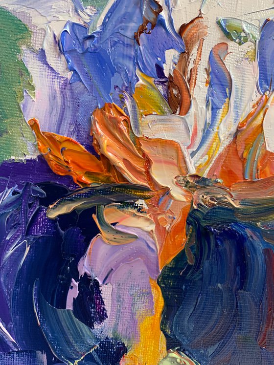 Irises. Flowers.#4