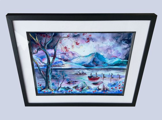 The Lake District  - 'A Splendid spot' - Framed Art